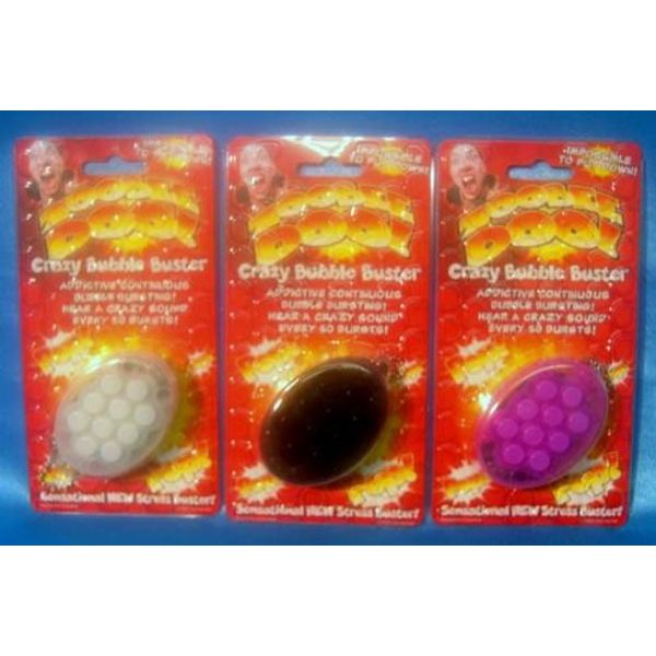CRAZY BUBBLE BUSTER - ASSORTED COLOURS