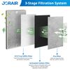 HE601 HEPA Replacement Filter Compatible with Shark Air Purifier 6-Fan Models