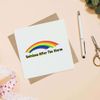 'Rainbow After The Storm' Blank Greeting Card (GC00074699)