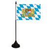 U24 Bavaria Table Flag with Lion Crest Flag 10 x 15 cm