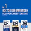 Certain Dri Extra Strength Clinical Antiperspirant Solid Deodorant, Hyperhidrosis Treatment for Men & Women, Powder Fresh, 1.7oz, 1 Pack