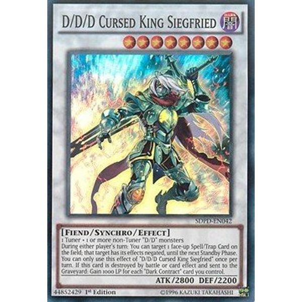 D/D/D-Fluchkönig Siegfried - SDPD-DE042 - Super Rare - 1st Edition