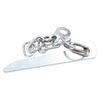 AB Tools Flat Cotter Pin & Chain 115mm for Trailer Tipper Tailgate Tailboard