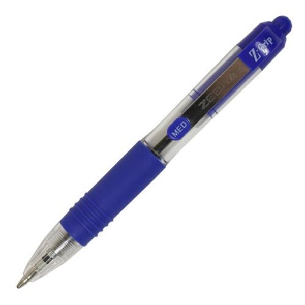 Z-Grip Mini Retractable Ballpoint Pen - Blue - Pack of 12