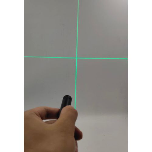 OXLasers 520nm 5V Green Cross Line Module Locater Focus Adjustable Crosshair Generator for Positioning