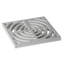 Oatey 42753 Full Top Grate, 9 in Length, PVC, White