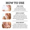 GuruNanda Teeth Whitening Strips with Coconut Oil - 14 Enamel Safe Strips for Sensitive Teeth - Non-Slip, Dry Strip Technology for Whiter Teeth - 7 Professional Treatments with 30 Minutes Fast Results