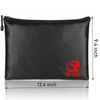 2000℉ Large FireProof Document Bag 13.4”x 9.4” For  Money  Certificate Cash File