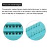 PATIKIL Universal IC Test ZIF Socket 14 Pin 2.54mm Pitch for Microcontroller, Chip, Breadboard, Program IC's, 2 Pack