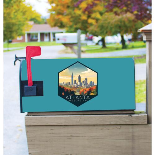 Atlanta Georgia Design A Souvenir Magnetic Mailbox Cover