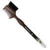 Shishida Seishindo B-2 Makeup Brush, Natural Ingredients Gentle on Sensitive Skin, Eyebrow Brush & Comb Integrated Type, Eyebrow Pencil, Made in Japan, Brown