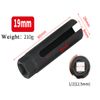 Oxygen Sensor Socket Set Wrench Remover Tool, 19mm 1/2" Drive Oxygen Sensor Offset Removal Socket