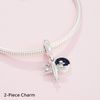 PANDORA Travel and Hobby Collection Pendant, Silver, Cubic Zirconia