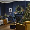 Ginger Ray Glitter Edge Honeycomb Hanging Christmas Tree Decorations 3 Pack