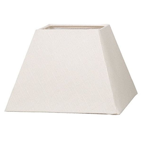 Home Decor New Lampshade 10" Square Style Linen Lamp Shade Cream