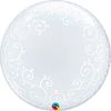 Qualatex 24" Fancy Filigree Deco Bubble