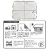 IDOG&ICAT Block Fur Bed Pad Small Non-Slip Eyeddog-Pink