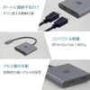 RS-UCHD2-PD USB Type-C to HDMI Dual Display Adapter (PD Compatible) with Duplicate and Extended Modes