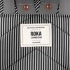 ROKA London Bantry B Mixed Hickory Small Recycled Canvas Rucksack Backpack