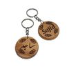 Sajid Personalised Name Wooden Keyring Keychain
