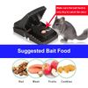 BOMPOW Large Mouse Traps Rat Traps That Kill Instantly Reusable Snap Big Mice Traps Easy to Bait, 4 Pack