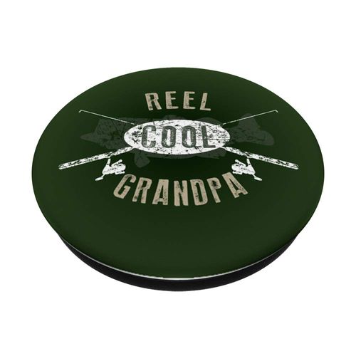 Reel Cool Grandpa Green Ombre PopSockets PopGrip: Swappable Grip for Phones & Tablets