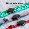 TagVault™ AirTag Dog Collar Mount (2 Pack) - IP68 Waterproof, Non-Dangling, Fits Full Width Collars | Elevation Lab