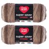 Red Heart Yarn, Acrylic, Cocoa Ombre, 2 Pack