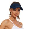 Zando Women's Baseball Cap Sun Visor with UV Protection Navy Blue One Size