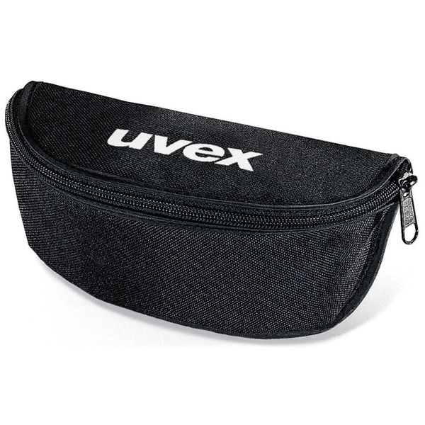 Uvex 9954-500 Zipper Spectacle Pouch, Black