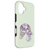 Rock climbing harness quickdraws and wires trad rack Case for iPhone 16