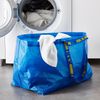 3 x Blue Large Bag-Ideal for Shopping, Laundry & Storage