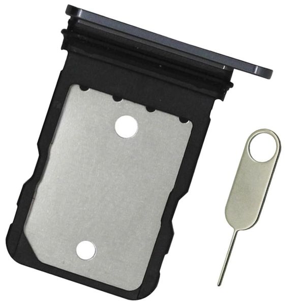 PHONSUN Replacement Single SIM Card Tray Holder for Google Pixel 7A (Charcoal/Black)