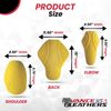 CE Level 2 Back Armor Pad | Level 2 Approved Back Protectors for Motorcycle Jackets | Protection Pads