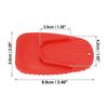 Motoforti 8pcs Motorcycle Kickstand Pad Side Stand Extension Pad Red