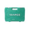 151 PCS Mechanical Tool Set Socket Wrench Set Automotive Repairing W/ Case