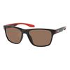 Coleman CO2041-2 Sunglasses, Black/Black/Red