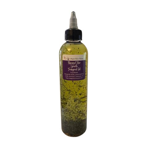 4 oz Rapunzel hair growth fenugreek oil