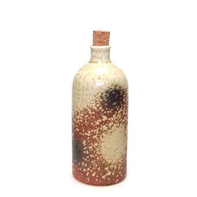 Shigaraki Ware Ion Bottle, Koshigaraki, Taiaru, Radium Bottle, 24.3 fl oz (720 ml), Water, Shochu, Aged, Made in Japan