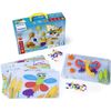 Interactive Peg Board Game with 180 Pegs & 6 Worksheets, 3/8"