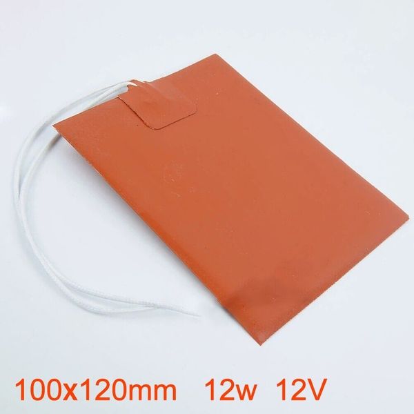 1*Heating Pad For Printer Heated Bed High Insulation Performance 100*120*1.5mm