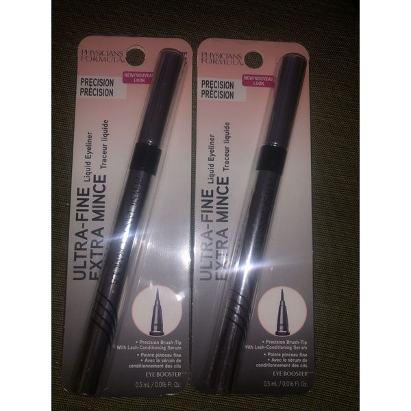 2 Physicians Formula Ultra-Fine Liquid Eyeliners - Ultra Black  6897 Lash Serum