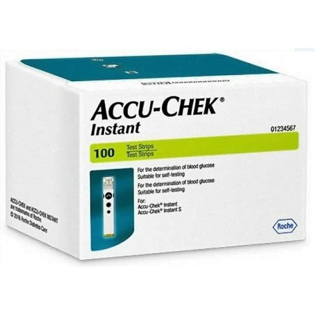 Accu Chek Pro INSTANT 100 TEST STRIPS