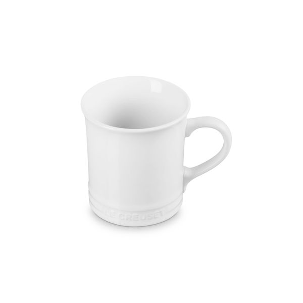 Le Creuset Stoneware Vancouver Mug, 14 oz., White