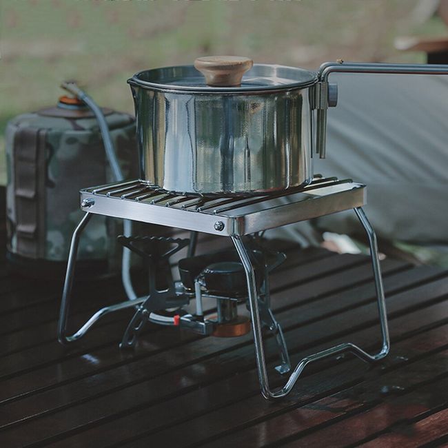 bbq accessories cast iron camp pot