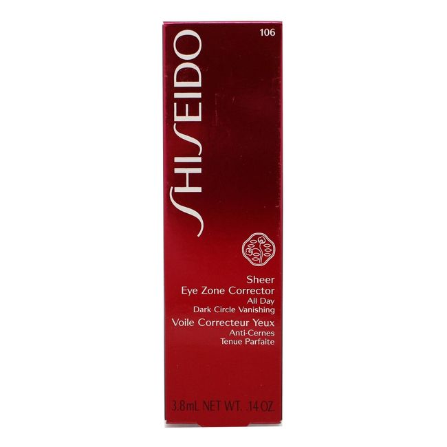 Shiseido Sheer Eye Zone Corrector 106 Warm Beige .14 Ounce