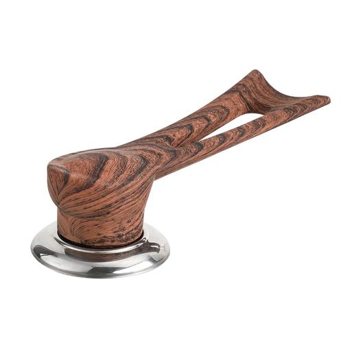 1 Piece Bakelite Pot Lid Knob Stand Universal Pot Lid Cover Knob Handle Cookware Long Handle Anti Scalding Pan Lid Replacement Knob Pot Lid Knob Handle for Pan Pot Cover, 5.9", Dark Wood-Color