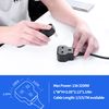 TISDLIP 5M Extension Lead Basic Single Socket Extension,Durable&Fireproof&Easy-Clean Black Power Strip
