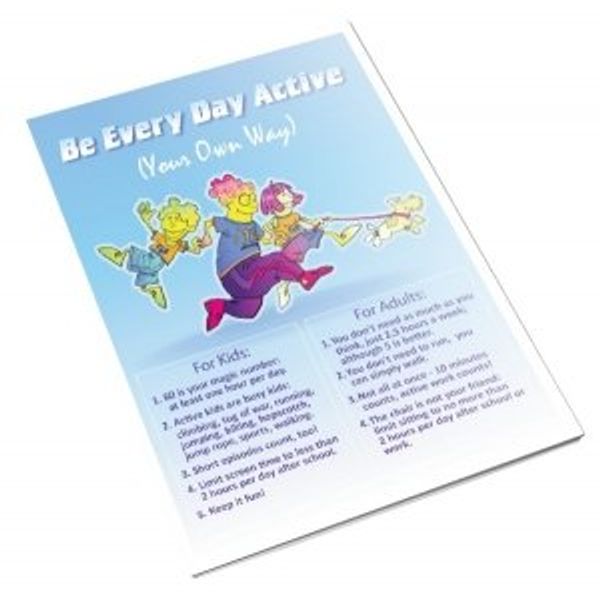 Exercise Color Handout Tearpad