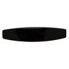 France Luxe Oblong Barrette, Black